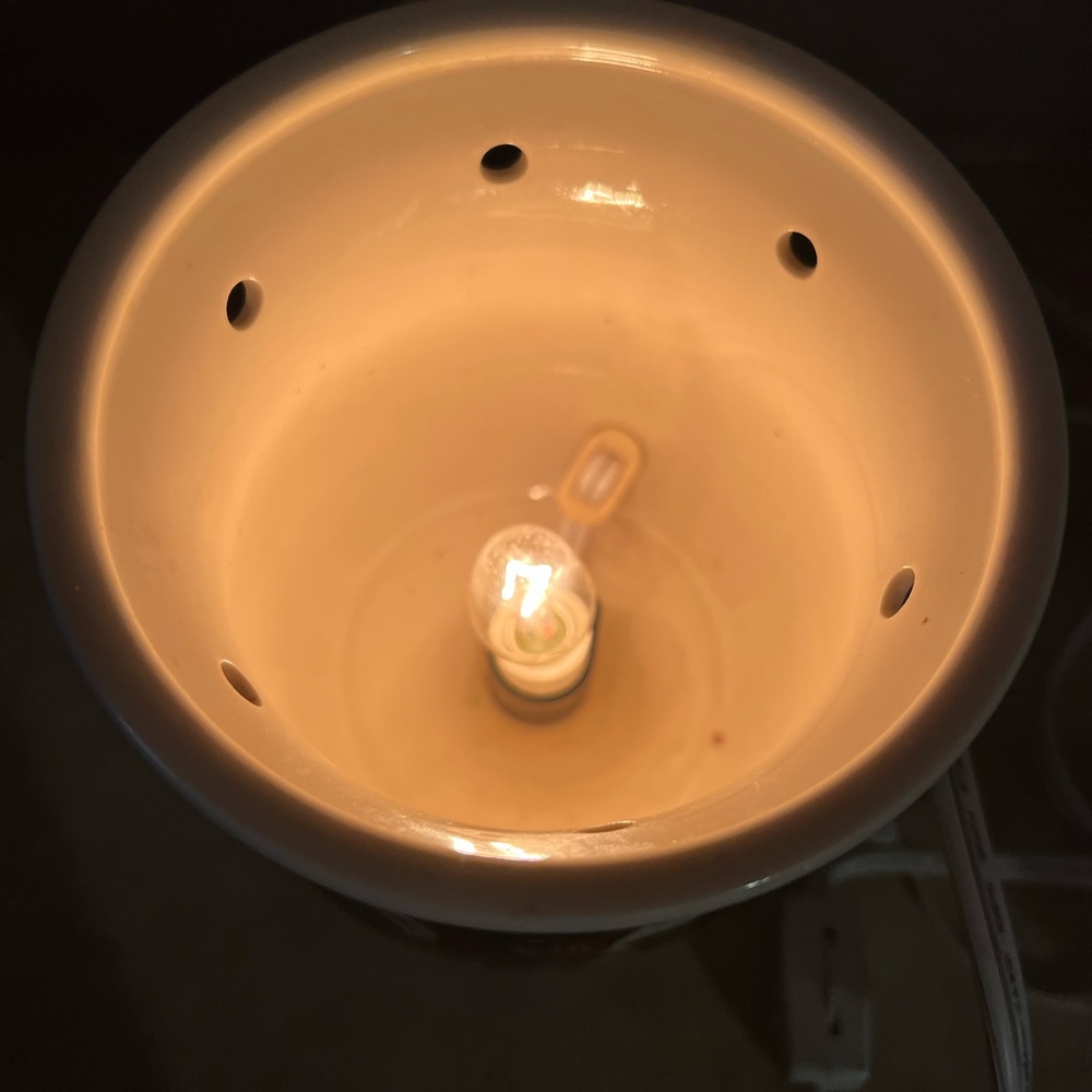 Floral Ceramic Wax Warmer - Picture 4 of 9